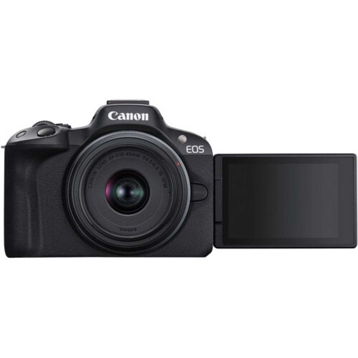 Cámara Digital Mirrorless Canon EOS R50 4K con Lente 18-45mm