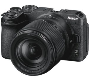 Cámara Mirrorless Nikon Z30 21.5MP 4K con Lente 18-140mm