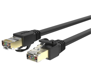 Cable Patchcord Unitek 0.5m Cat 7 negro