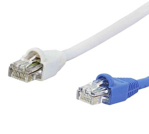 Cable de Red Patchcord Cat5e 2,13m Blanco DRACMA