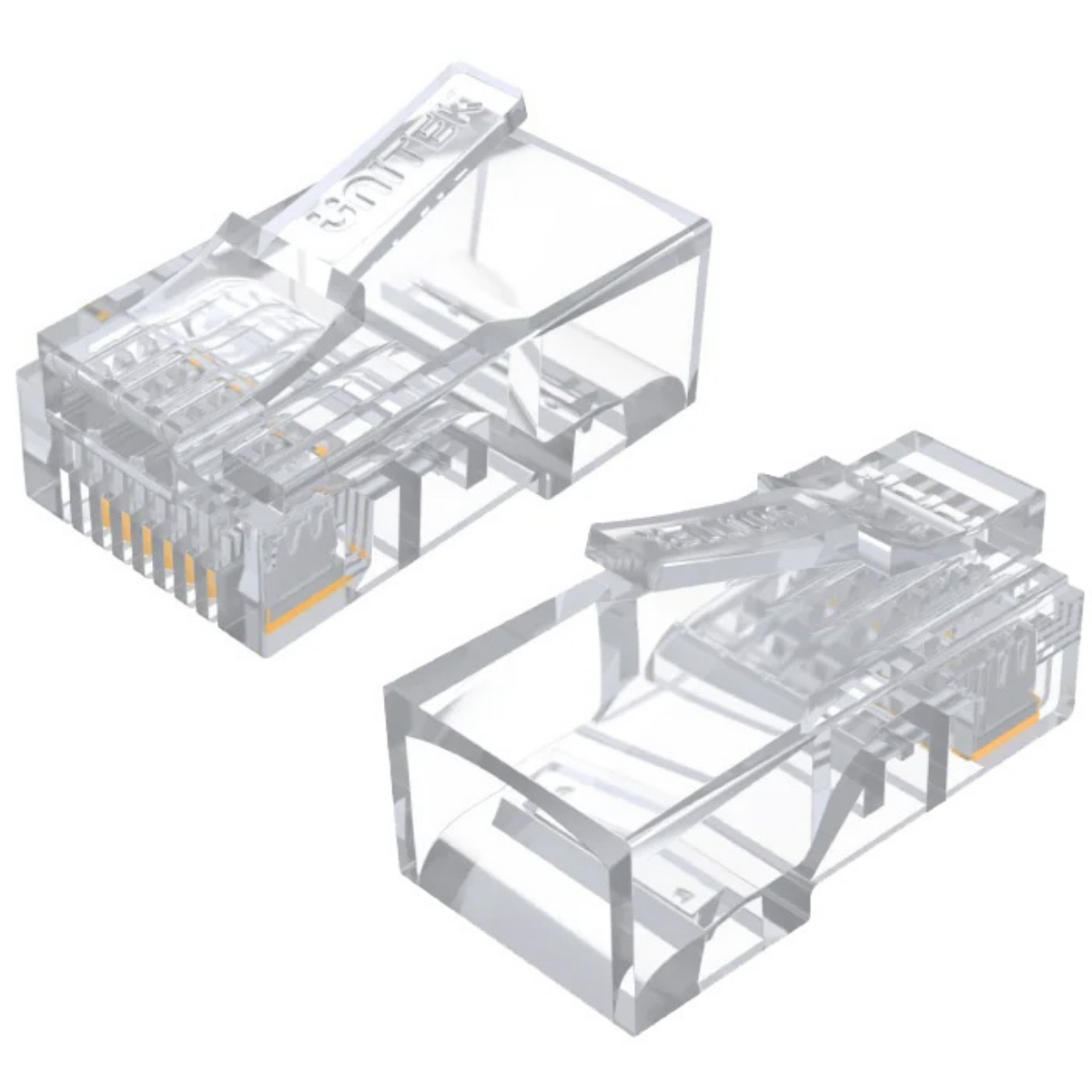 Conector RJ45 Unitek x100 unidades Cat 5e modular