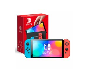 Consola Nintendo Switch OLED Neon azul y rojo