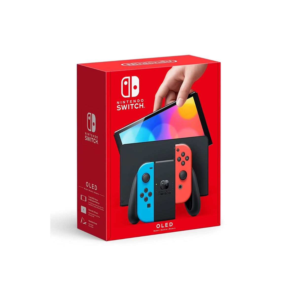 Consola Nintendo Switch OLED Neon azul y rojo Consola Nintendo Switch OLED Neon azul y rojo