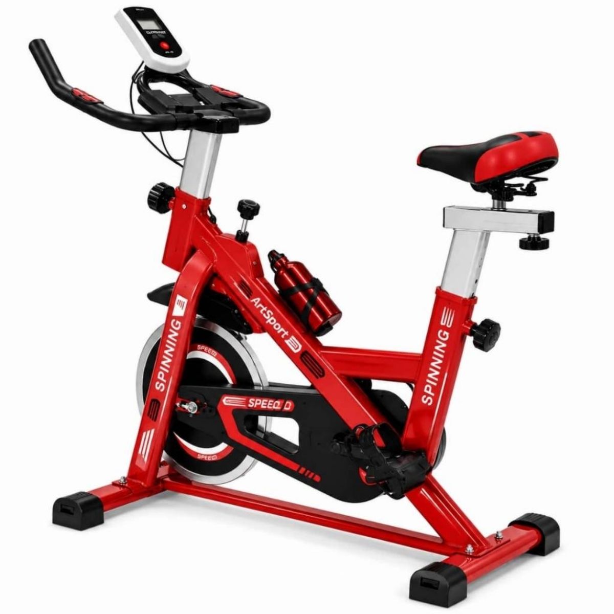 Copia - Bicicleta Spinning Profesional Ergométrica Disco 13Kg Premium Negra