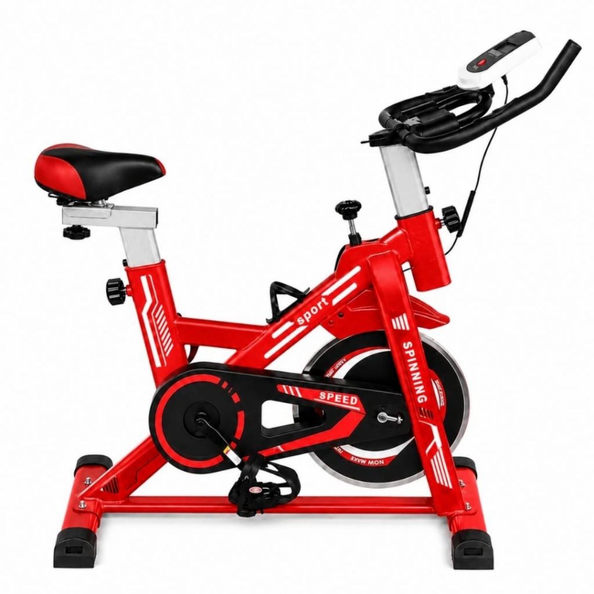 Copia - Bicicleta Spinning Profesional Ergométrica Disco 13Kg Premium Negra