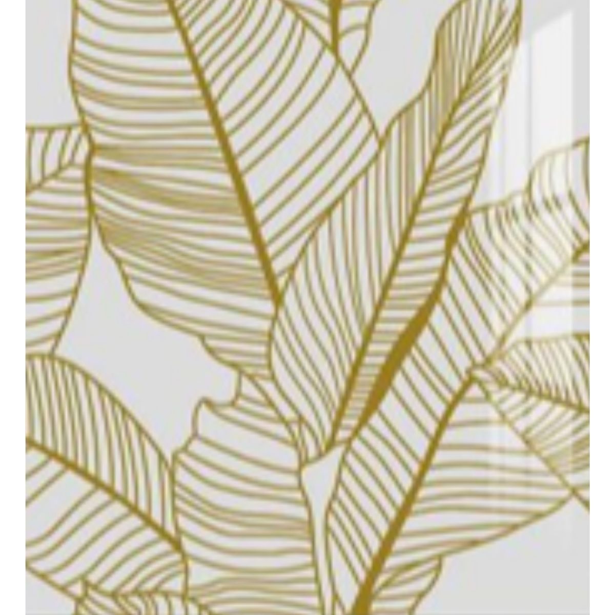 Copia - Placa Adhesiva Simil Marmol Blanco/Hojas Rollo de 1.20 x 3 Metros BS-37139-2