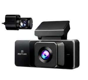 Dashcam Redtiger A3 3 Canales 2.5K Vehicular Wi-Fi