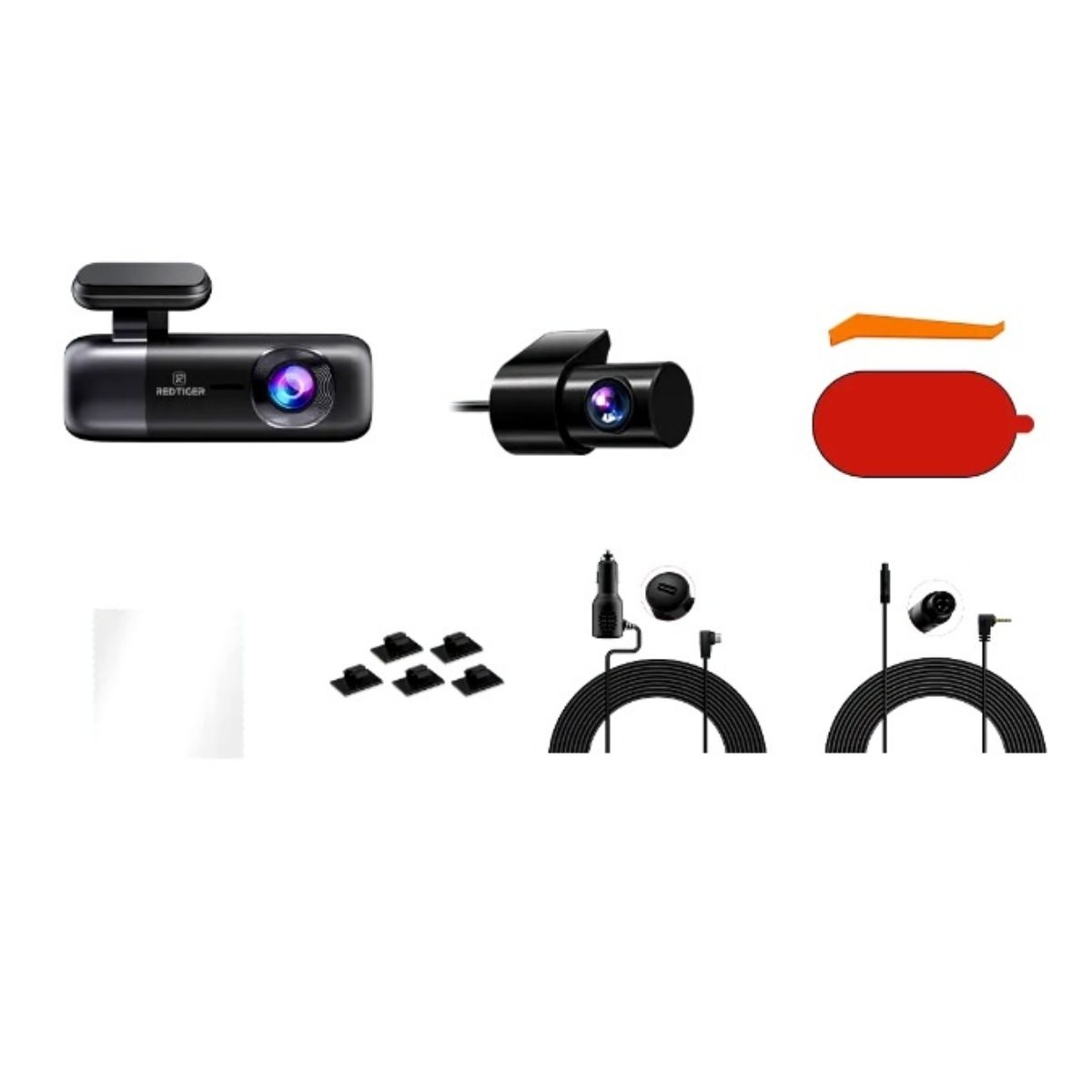 Dashcam Redtiger F9 Dual 4K Frontal 1080P Trasera WiFi GPS