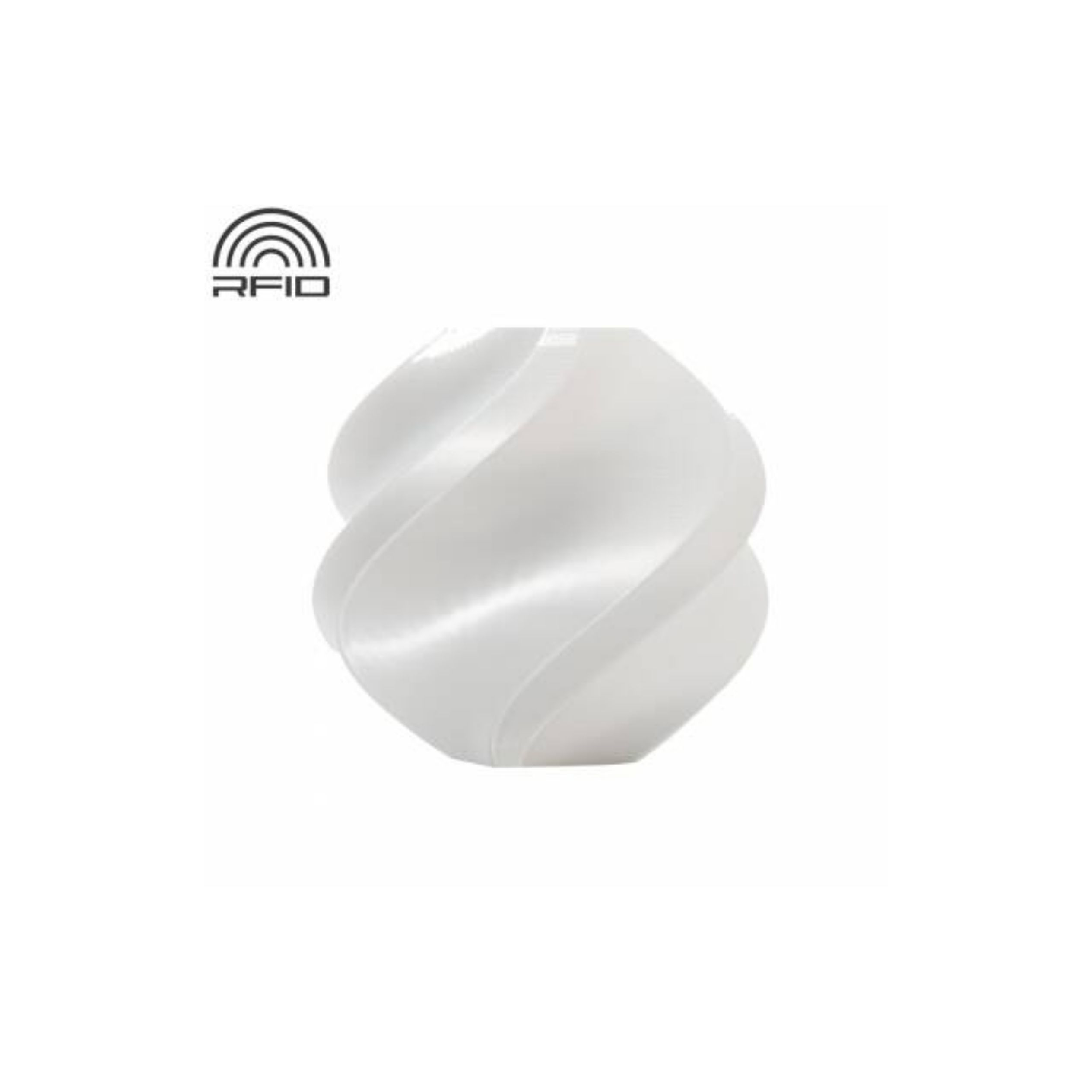 Filamento Bambu Lab PLA Silk+ Blanco -Carrete Bambu Lab RFID Filamento Bambu Lab PLA Silk+ Blanco -Carrete Bambu Lab RFID