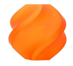Filamento Bambu Lab PLA Translucent Naranja - Carrete Bambu