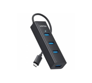 HUB USB-C Unitek 4 Puertos 5Gbps