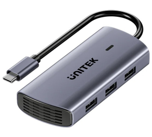 HUB USB-C Unitek 6 en 1 PD 100W