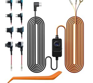 Kit de Cableado Duro Redtiger USB-C 12-24V a 5V para Dashcam