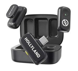Micrófono Lavalier Inalámbrico Hollyland LARK A1 Duo Hi-Fi