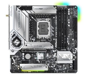 Motherboard Asrock Steel Legend LGA 1700 WiFi 6 Micro ATX