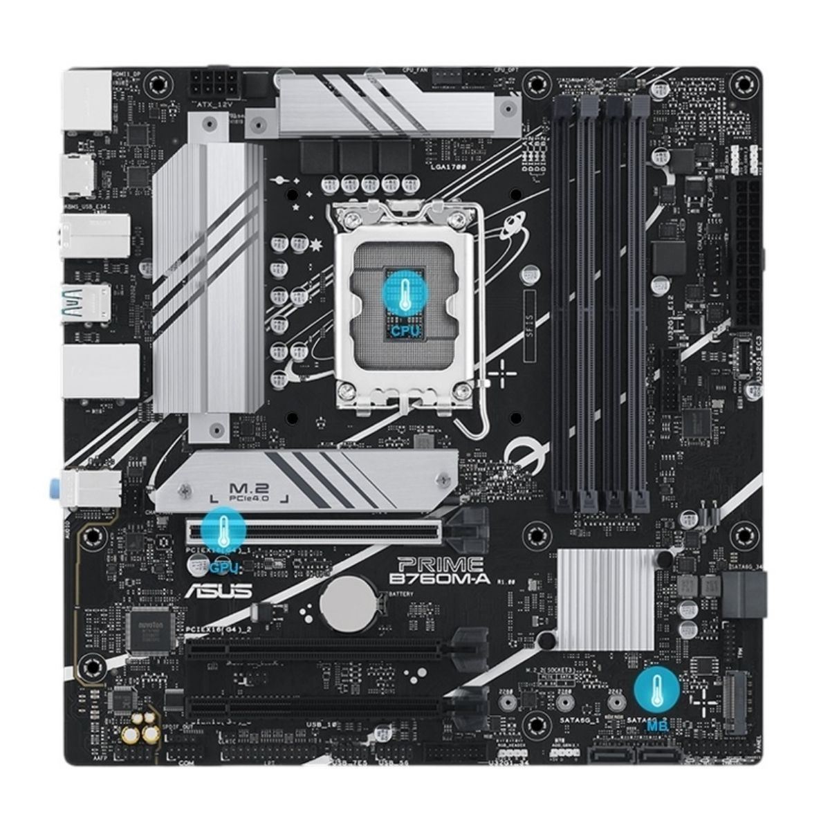 Motherboard Asus Prime B760M LGA 1700 DDR5 Micro-ATX