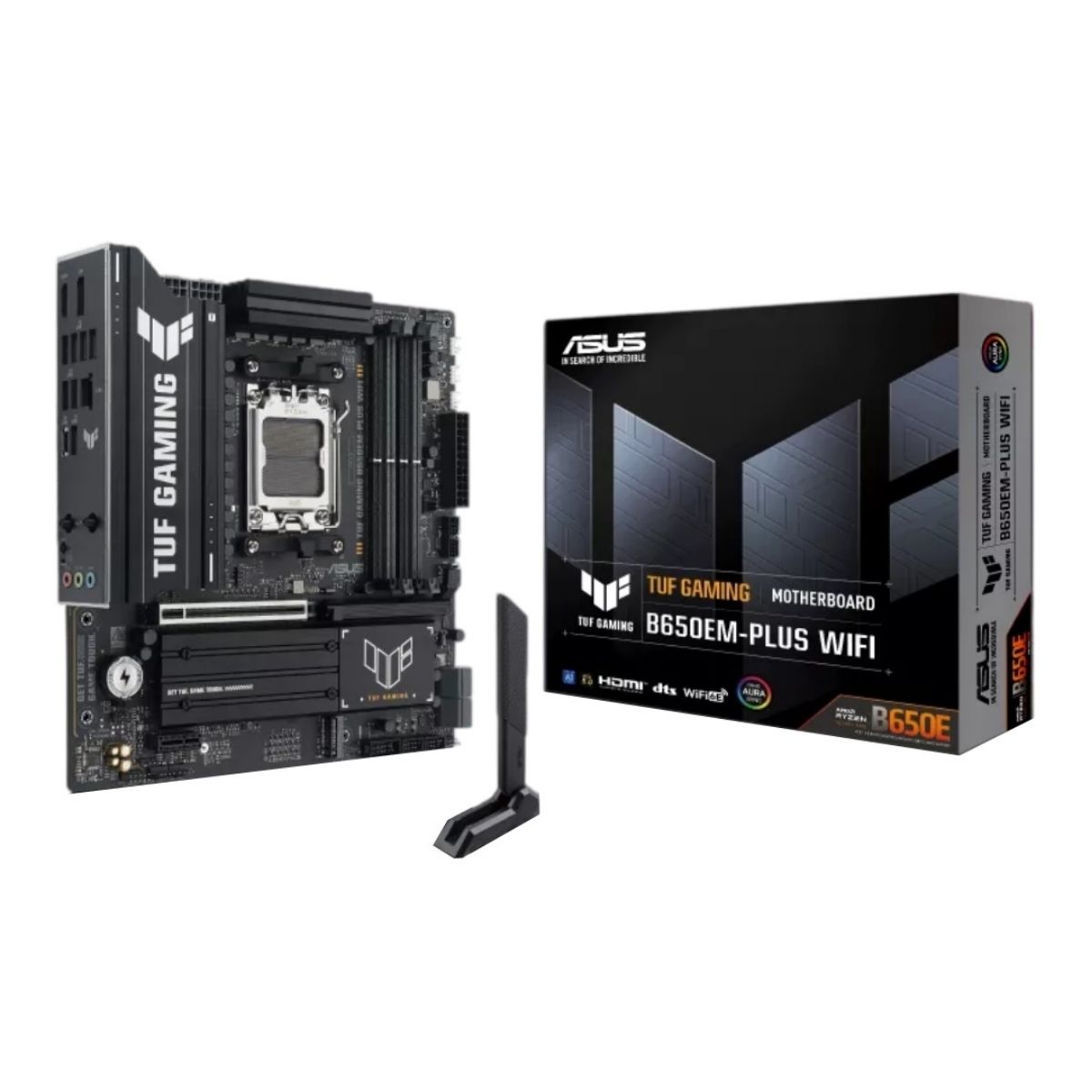 Motherboard Asus TUF Gaming B650EM-Plus WiFi 6E AM5 Micr ATX Motherboard Asus TUF Gaming B650EM-Plus WiFi 6E AM5 Micr ATX