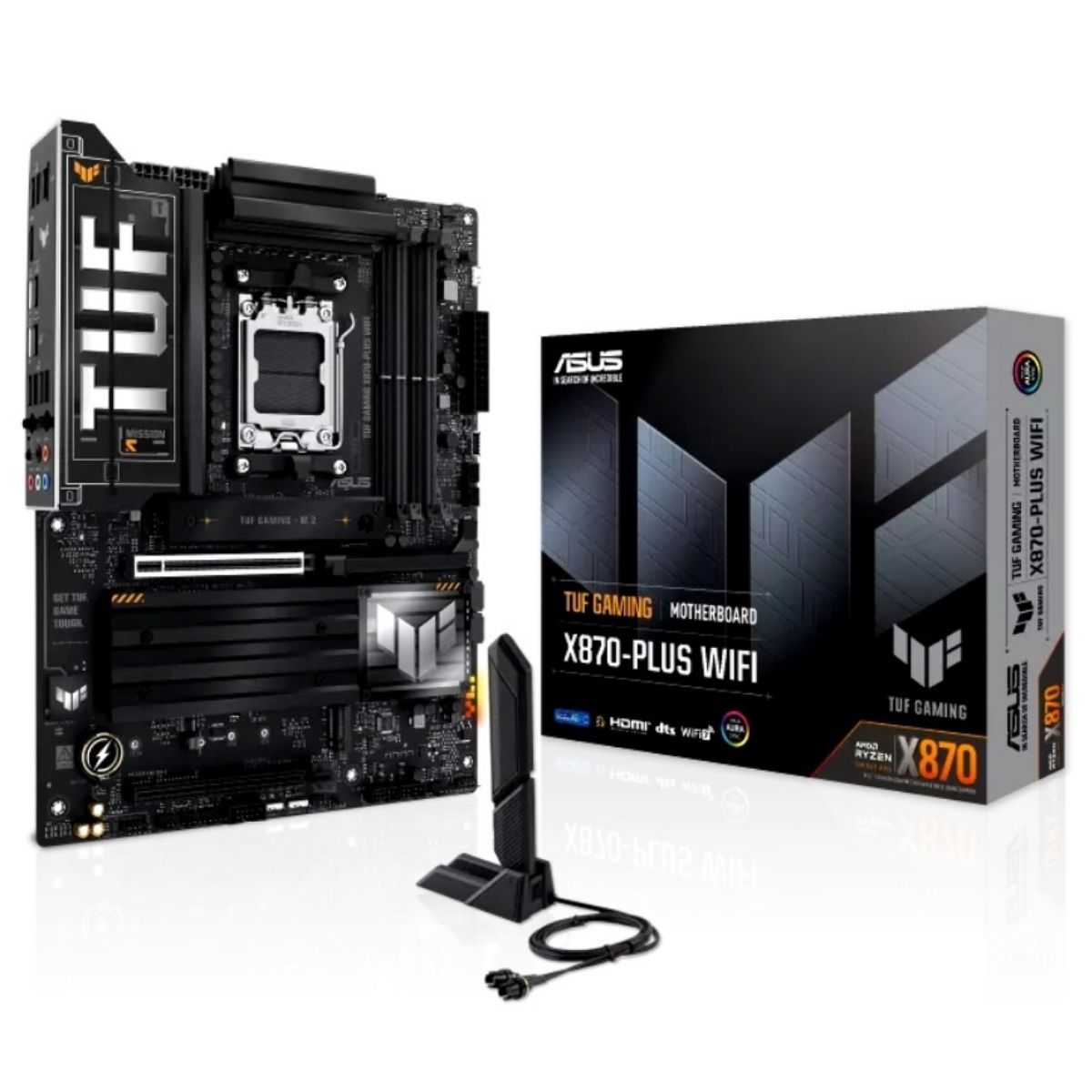 Motherboard Asus TUF Gaming X870-Plus WiFi 7 AM5 ATX Motherboard Asus TUF Gaming X870-Plus WiFi 7 AM5 ATX
