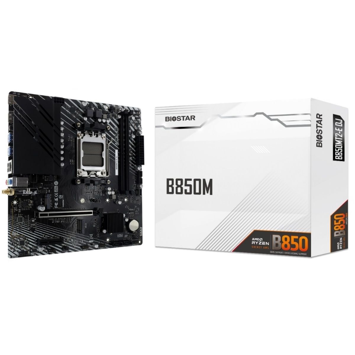 Motherboard BioStar B850MT2-E DJ AM5 DDR5 Micro-ATX Motherboard BioStar B850MT2-E DJ AM5 DDR5 Micro-ATX