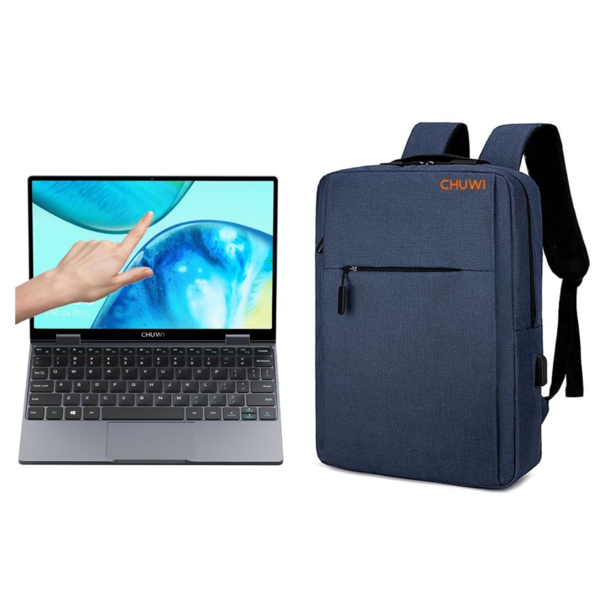 Notebook Chuwi Quadcore 16GB 512GB 10.5 FHD Touch + Mochila Notebook Chuwi Quadcore 16GB 512GB 10.5 FHD Touch + Mochila