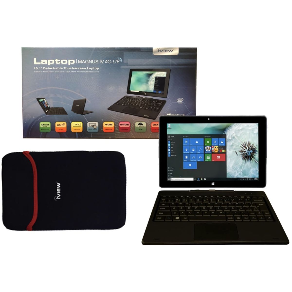 Notebook iView Magnus IV 4G LTE Dualcore 4+64GB 10 Win10 Pro Notebook iView Magnus IV 4G LTE Dualcore 4+64GB 10 Win10 Pro