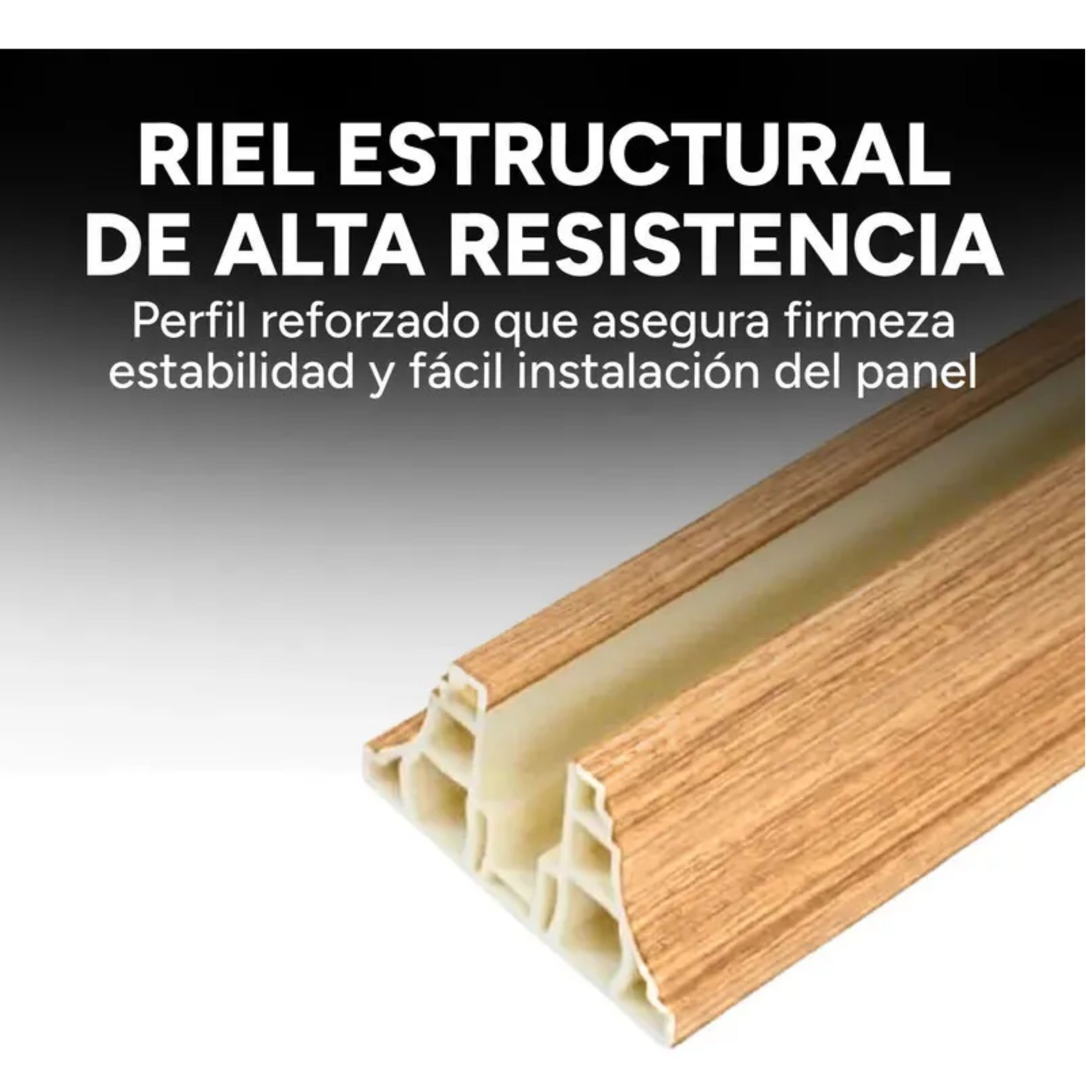 Panel Divisor Separa Ambientes 2,4X2,90m + 2 Rieles 3m BEIGE