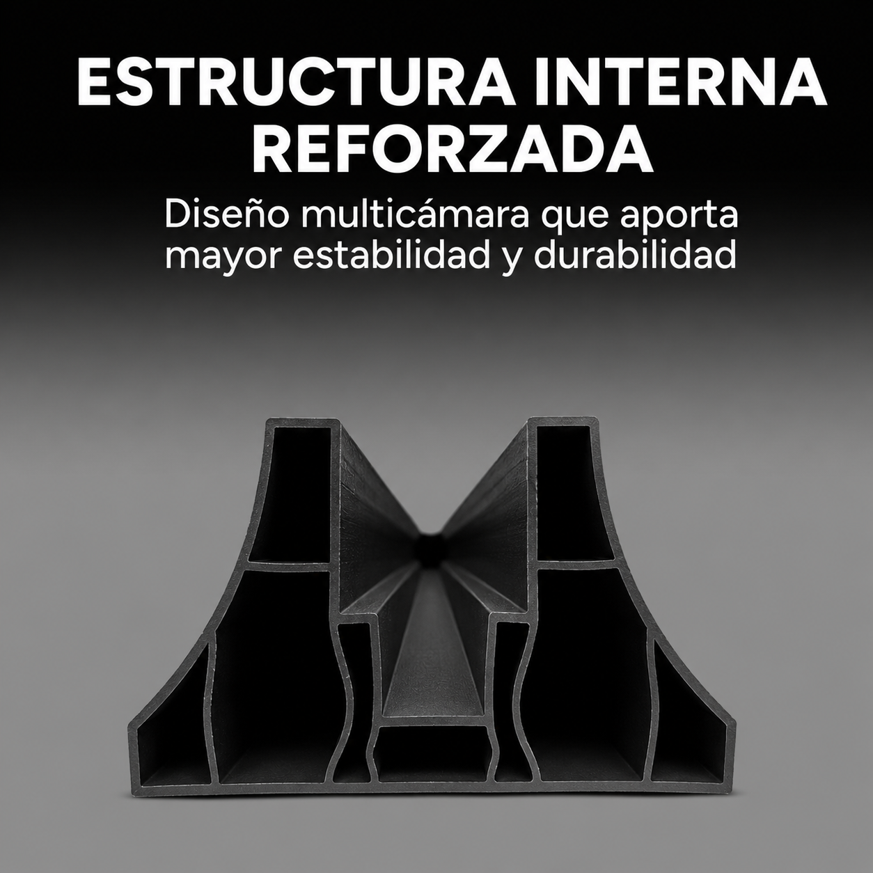 Panel Divisor Separa Ambientes 2,4X2,90m + 2 Rieles 3m NEGRO
