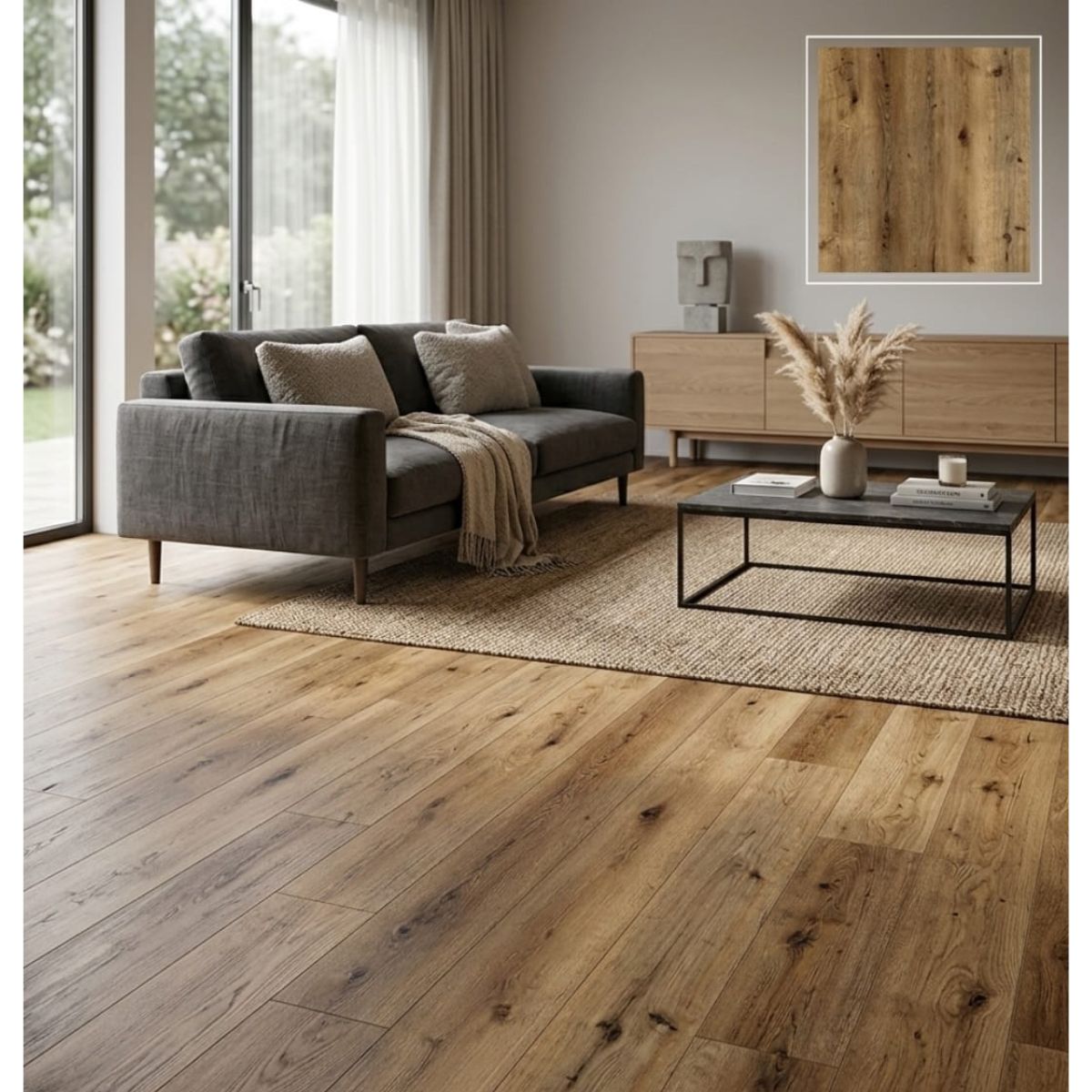 Piso Vinílico SPC 05003 Sistema Click m2 Símil Madera Piso Vinílico SPC 05003 Sistema Click m2 Símil Madera