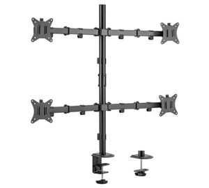 Soporte Monitor LDT66-C048 Cuádruple Articulado hasta 32''