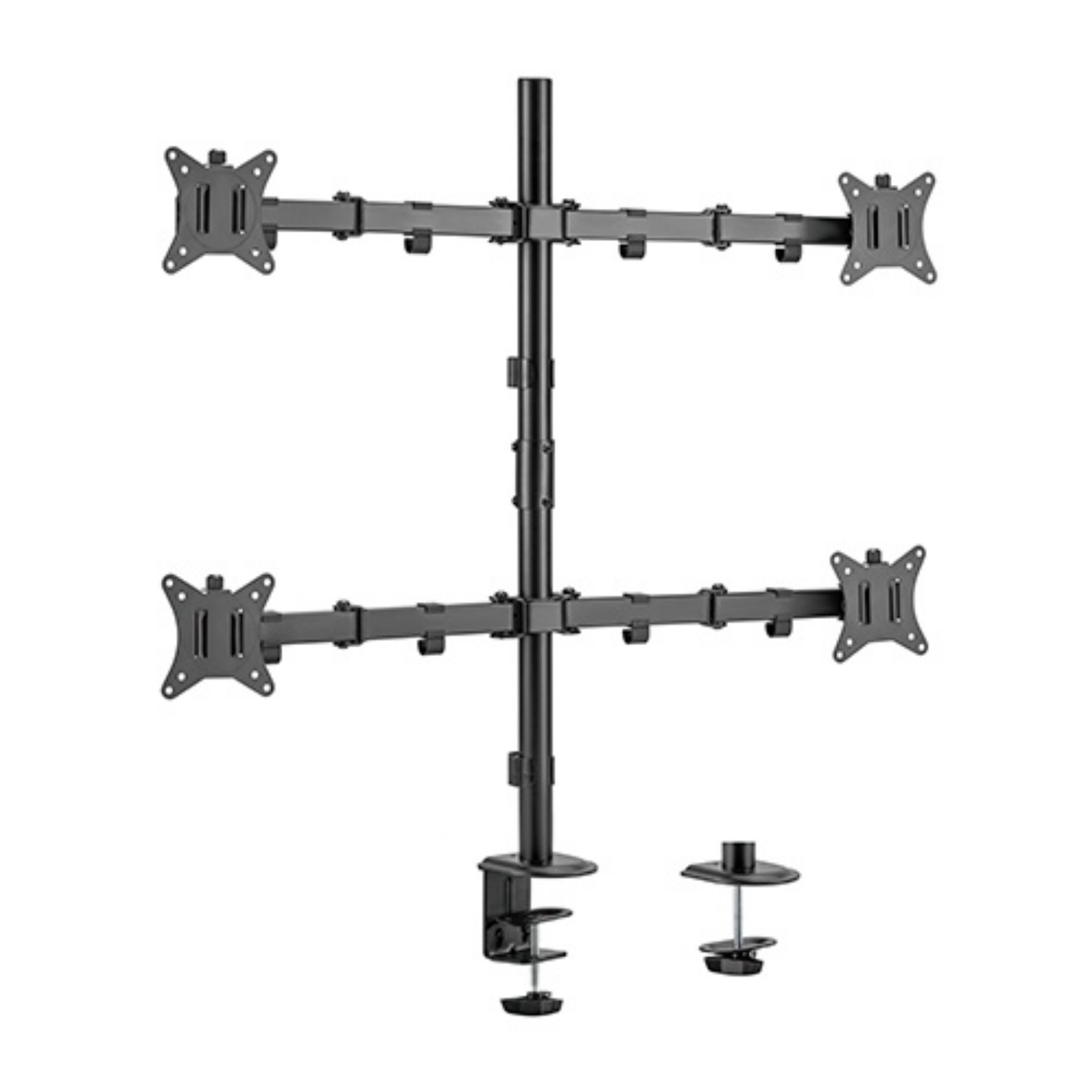Soporte Monitor LDT66-C048 Cuádruple Articulado hasta 32'' Soporte Monitor LDT66-C048 Cuádruple Articulado hasta 32''