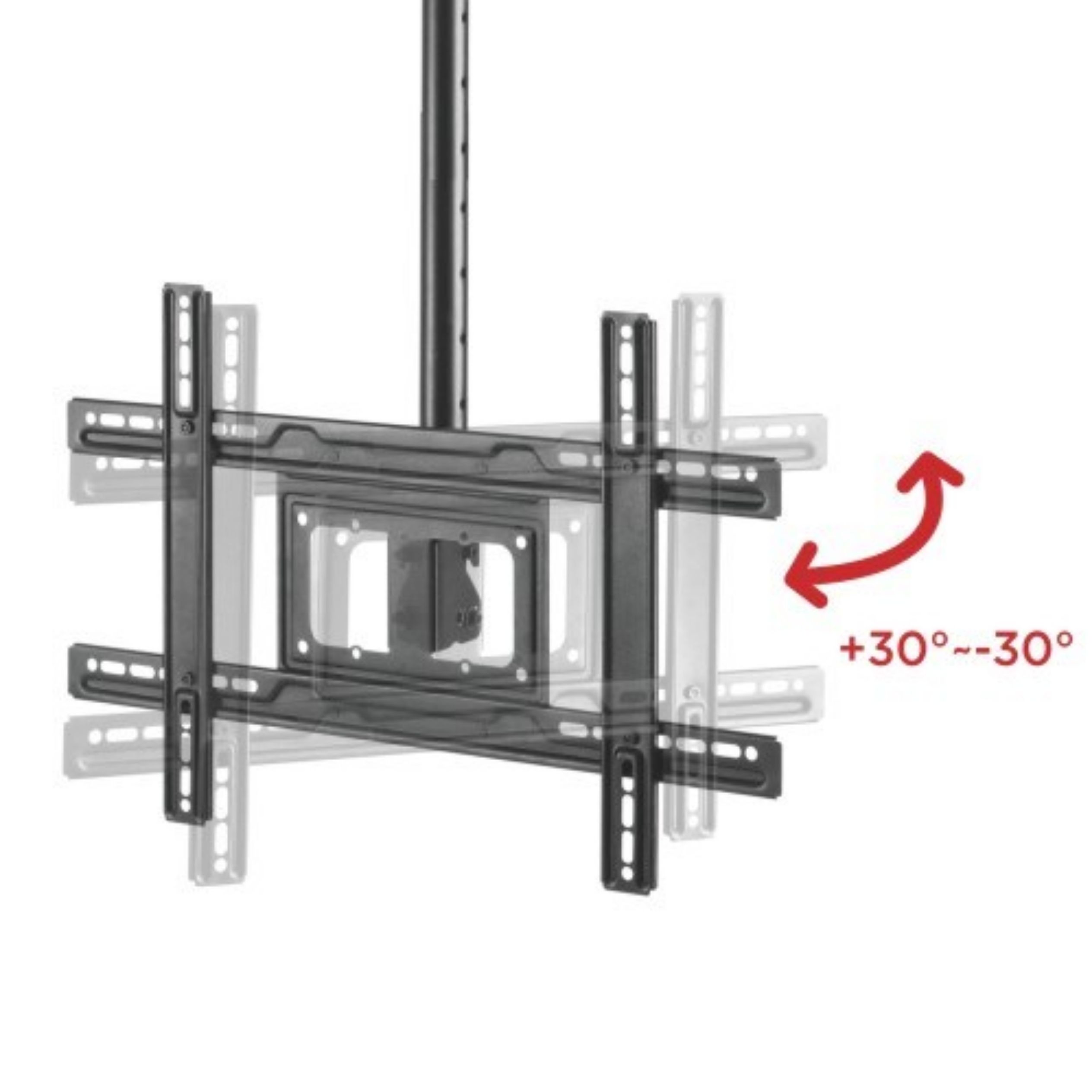 Soporte Techo Brateck PLB-CE1046-01 para TV hasta 80''