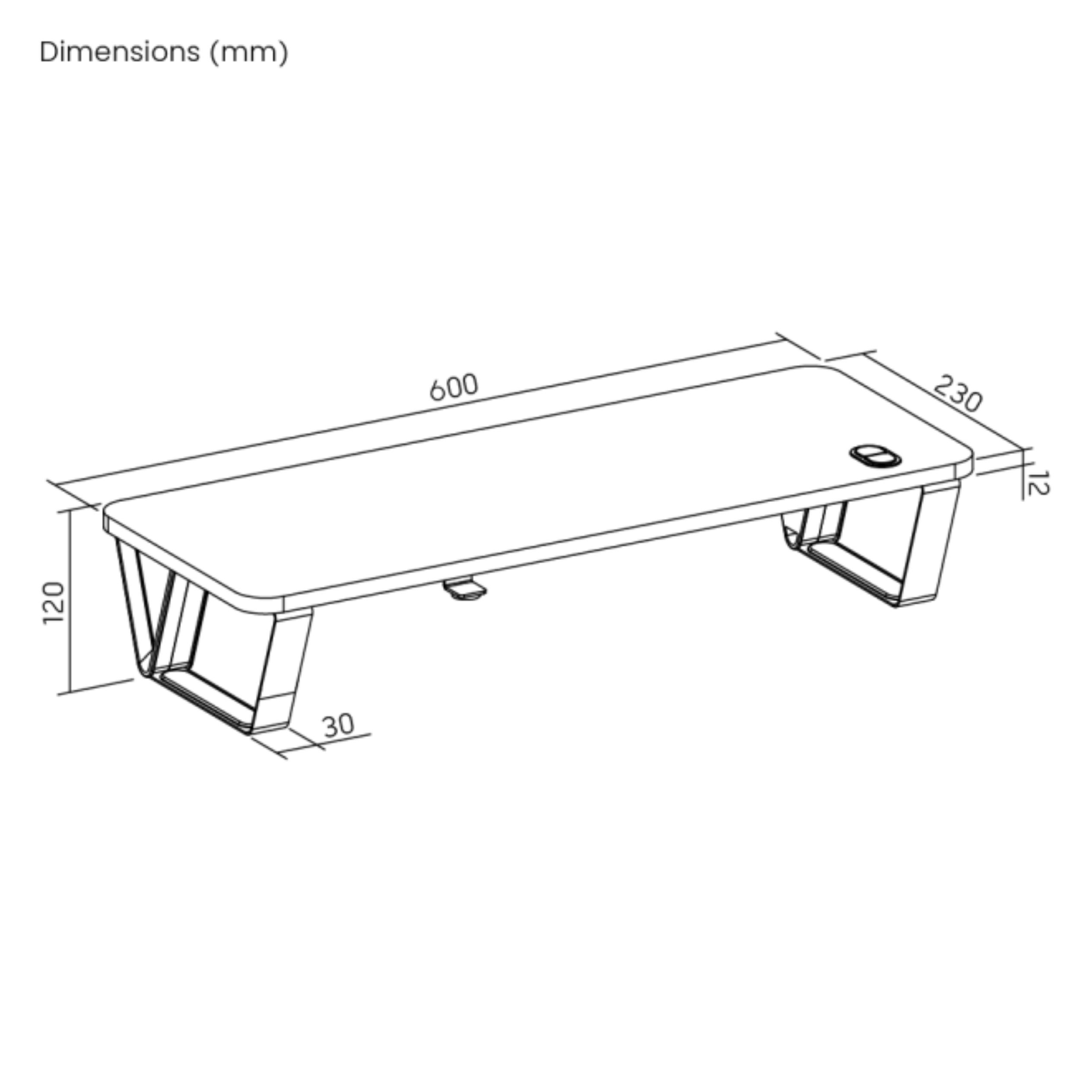 Soporte de escritorio Brateck elevador de monitor 13''-32'' Soporte de escritorio Brateck elevador de monitor 13''-32''