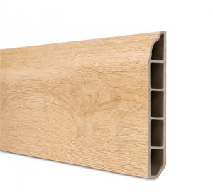 Zócalo SPC 05002 Símil Madera Natural 2,40 m Resistente