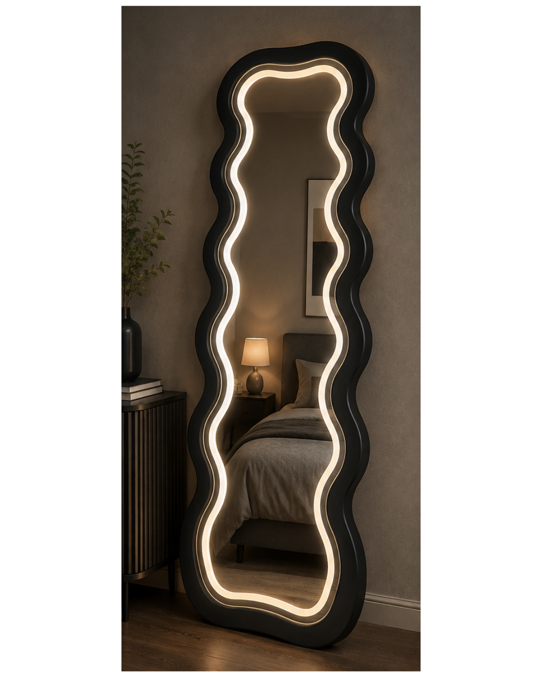 Espejo De Pie Irregular Cuerpo Entero RBL02 60 X 160 Cm