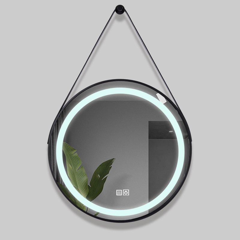 Espejo Led Redondo JY01 Para Baño Función Desempañado 60cm