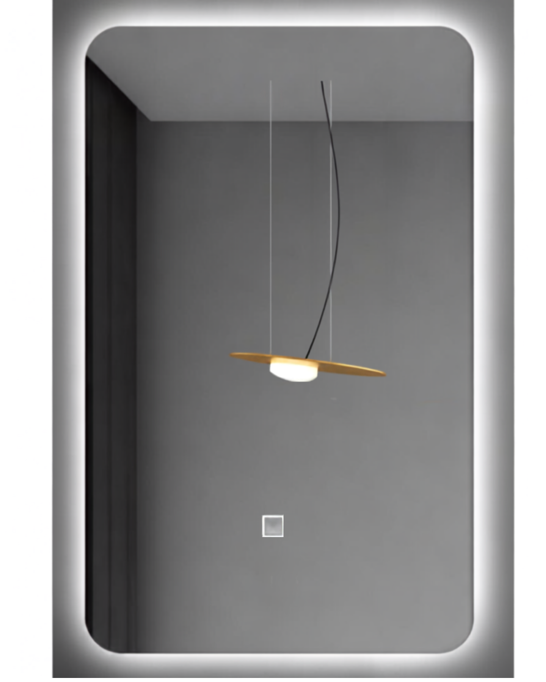 Espejo Rectangular Con Led Baño FS01 60 X 80 Cm Desempañador Espejo Rectangular Con Led Baño FS01 60 X 80 Cm Desempañador