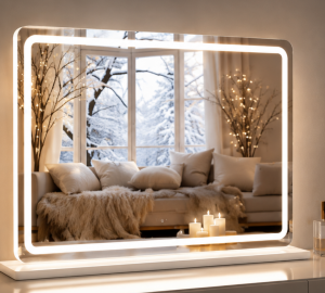 Espejo Rectangular Con Led HZ03 60 X 52 Cm