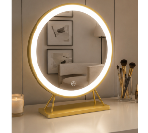 Espejo Redondo Con Luz Led HZ07 40 Cm