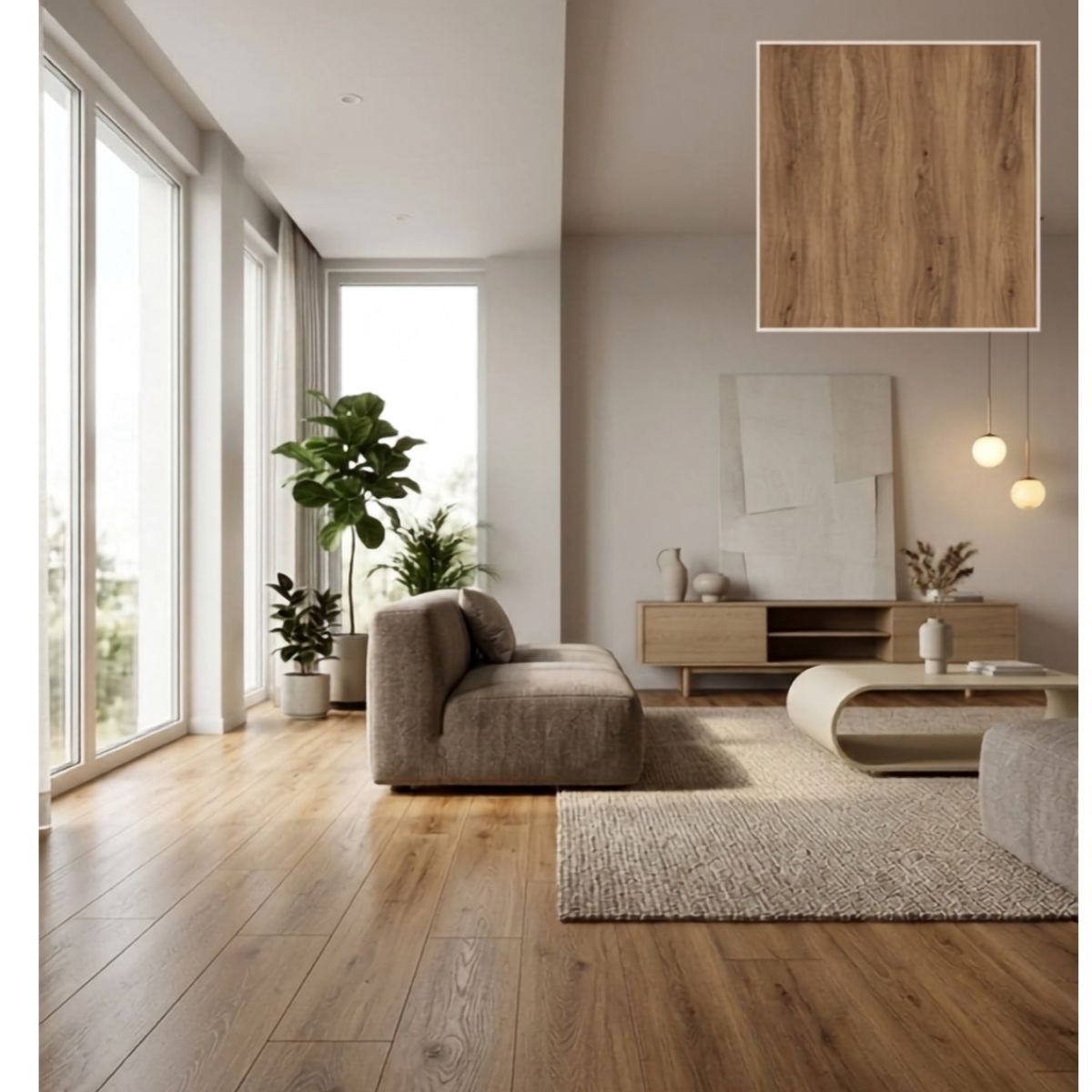 Piso Vinílico SPC 05005 Sistema Click m2 Símil Madera Piso Vinílico SPC 05005 Sistema Click m2 Símil Madera