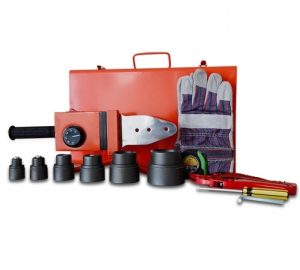 Termofusora 1500W con 12 Accesorios Lumax
