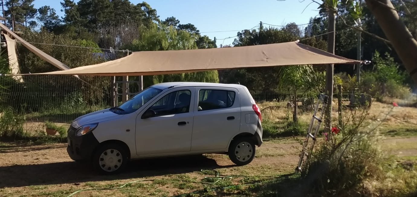 Toldo Vela p/ sombra viento y granizo c/ protección Uv-4*9.5 Toldo Vela p/ sombra viento y granizo c/ protección Uv-4*9.5