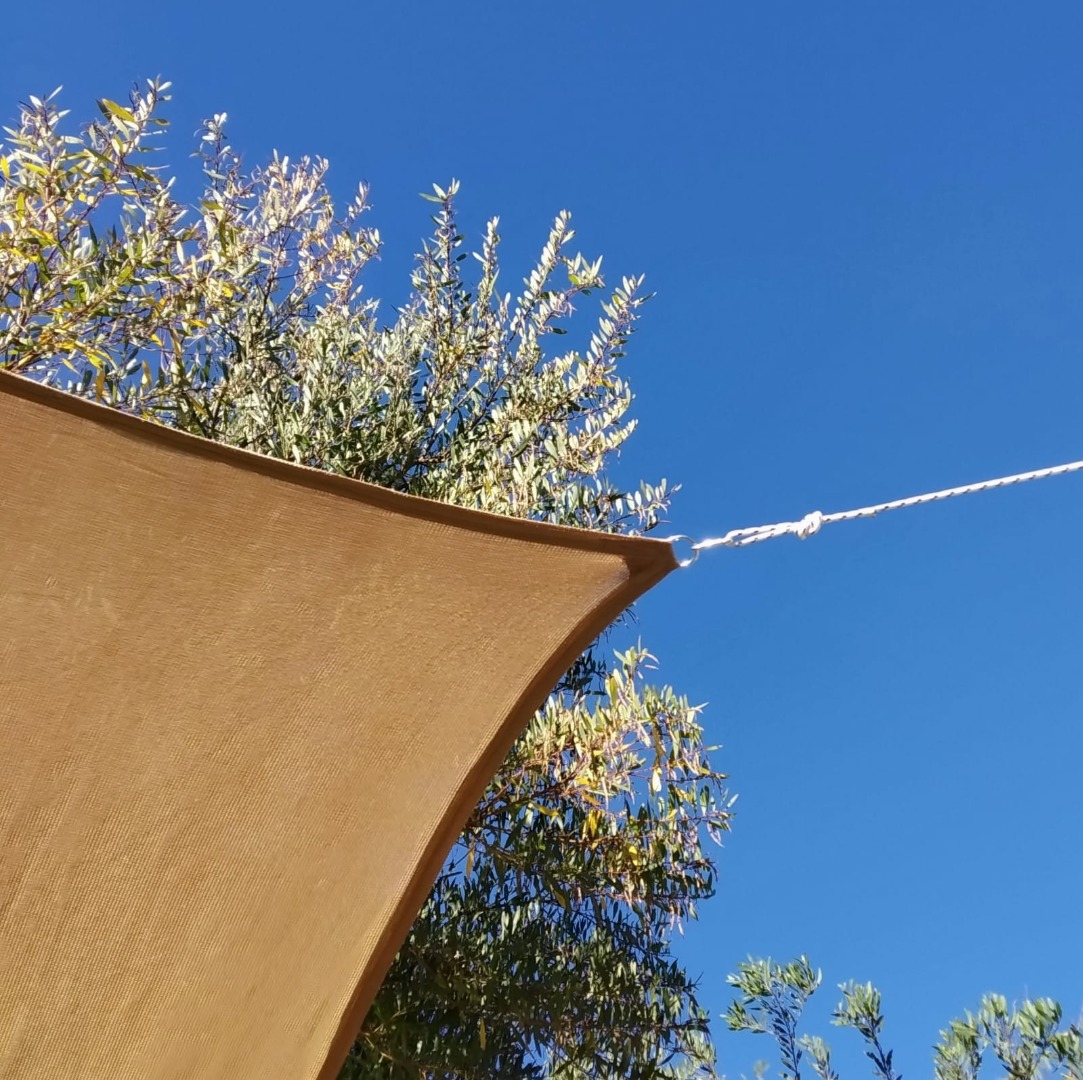 Toldo Vela p/ sombra viento y granizo c/ protección Uv - 4*6 Toldo Vela p/ sombra viento y granizo c/ protección Uv - 4*6