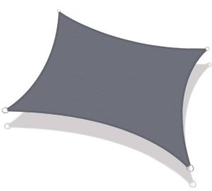 Toldo Vela p/ sombra viento y granizo c/ protección Uv - 4*7
