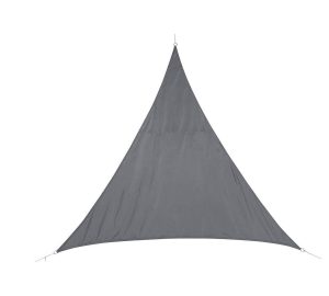 Toldo Vela sombra viento granizo Uv - 4*2.5*5 triangulo GRIS