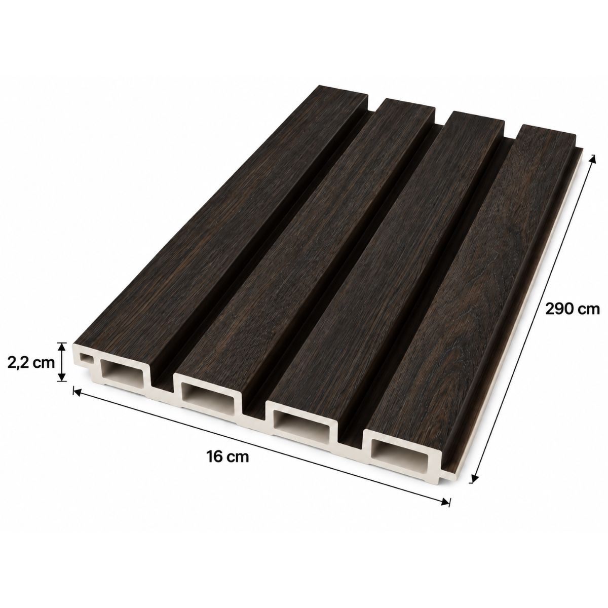 Copia - Wpc Revestimiento Simil Madera Lambrin 2.90x16 cm Roble Tabaco / HM 805005-17 Copia - Wpc Revestimiento Simil Madera Lambrin 2.90x16 cm Roble Tabaco / HM 805005-17