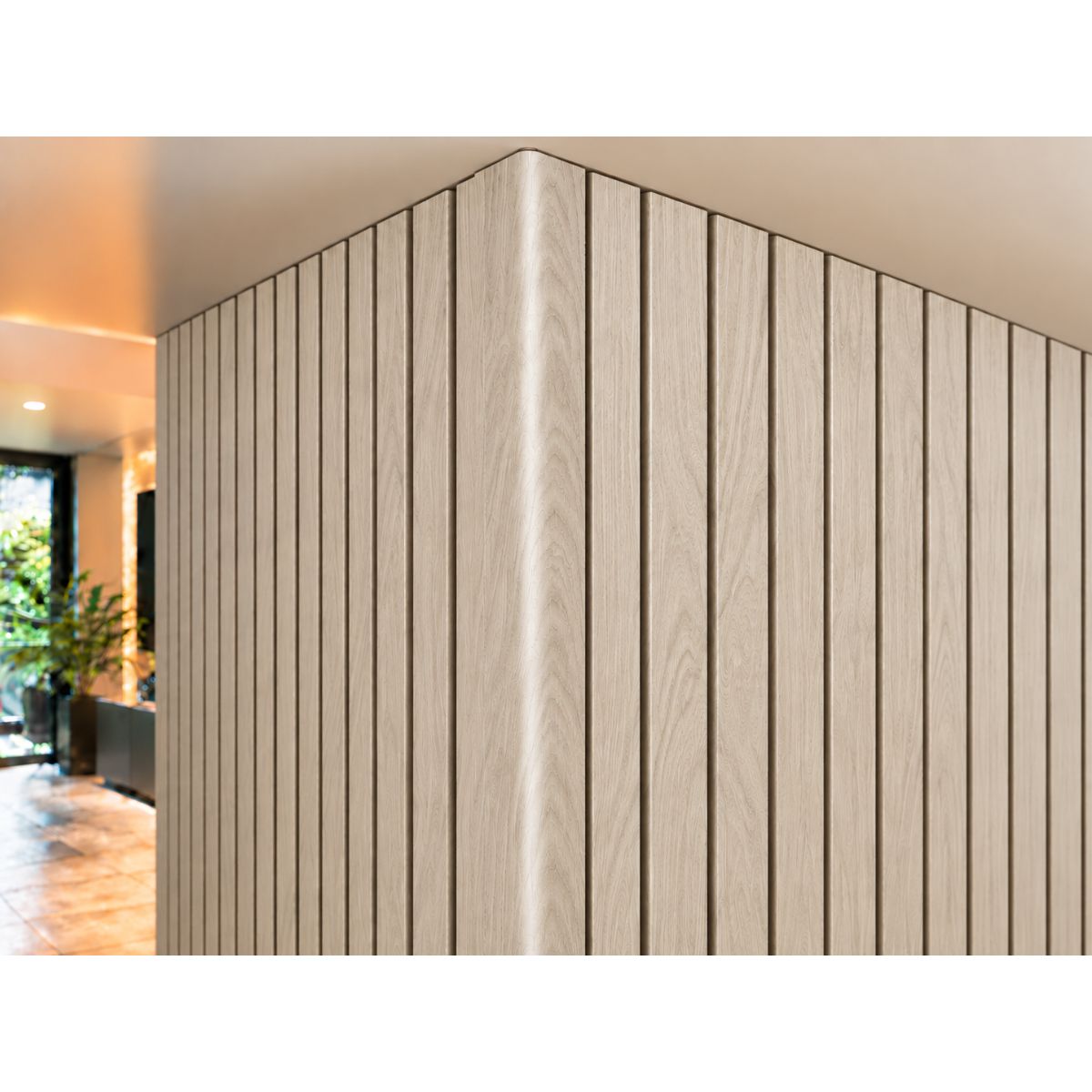 Perfil Esquinero L Panel WPC Pared Gris Claro/ 807806-41