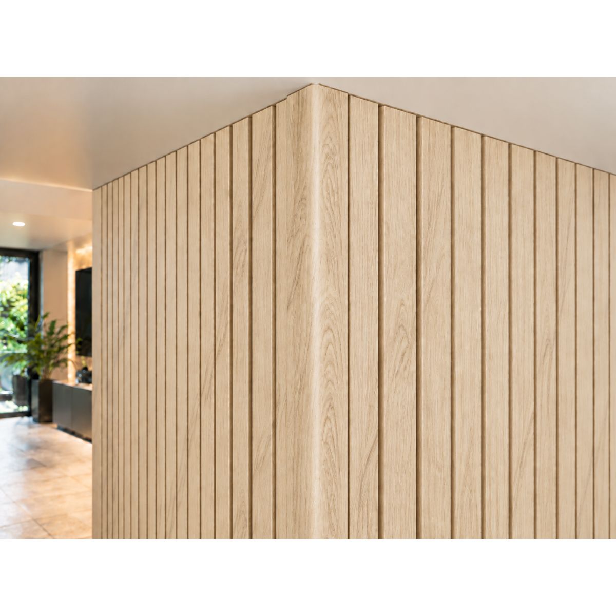 Perfil Esquinero L Panel WPC Pared Roble Arena / 805202-26