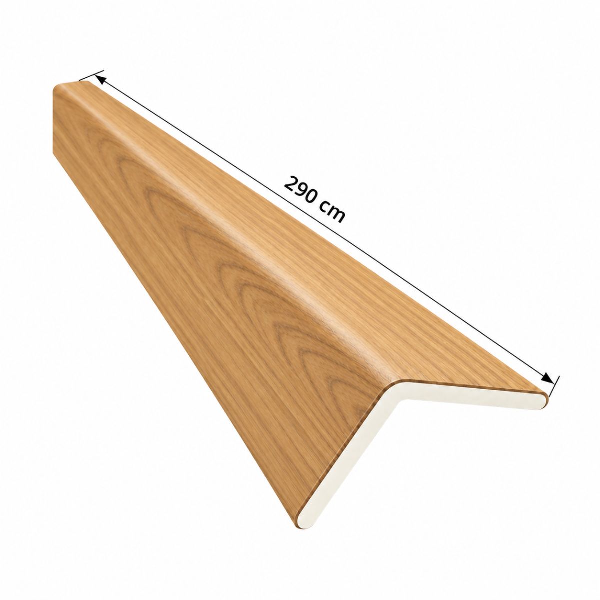 Perfil Esquinero L Panel WPC Pared Roble Dorado / 800911-9