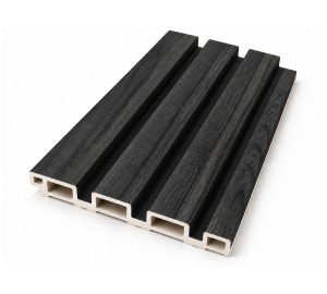 Wpc Revestimiento Simil Madera 2.90x16 cm Negro / 800023-100