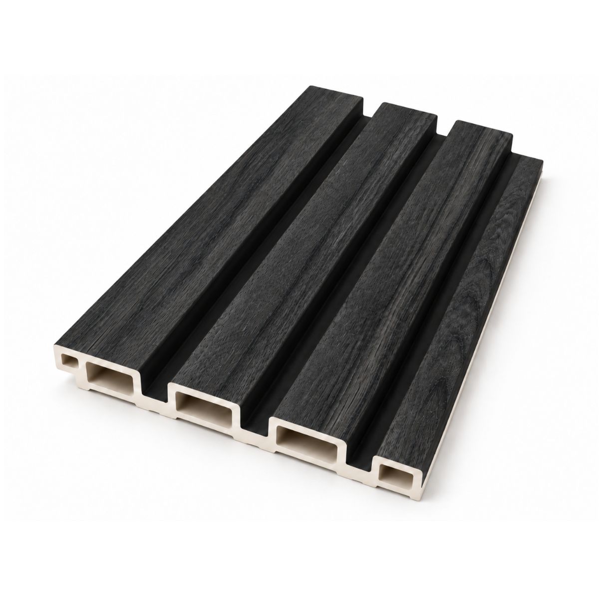 Wpc Revestimiento Simil Madera 2.90x16 cm Negro / 800023-100